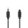 Optisches Audiokabel | TosLink-Stecker - Optischer 3,5-mm-Stecker | 2,0 m | Schwarz