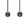 Optisches Audiokabel | TosLink-Stecker - Optischer 3,5-mm-Stecker | 2,0 m | Schwarz