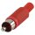 Cinch RCA PVC Rot