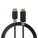 DisplayPort – HDMI-Kabel | DisplayPort-Stecker  -  HDMI™-Anschluss | 2,0 m | Anthrazit