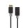 DisplayPort – HDMI-Kabel | DisplayPort-Stecker  -  HDMI™-Ausgang | 0,2 m | Anthrazit