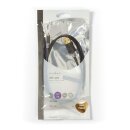 1m USB 2.0 Kabel -> USB A Stecker auf MICRO B Stecker vergoldet High End Ladekabel