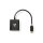 USB-Adapterkabel Typ C | Stecker Typ C  -  HDMI™-Ausgang | 0,2 m | Anthrazit