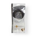 CAT6 F/UTP Netzwerkkabel | RJ45 (8P8C)-Stecker  -  RJ45 (8P8C)-Stecker | 1,0 m | Anthrazit