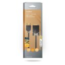 DVI-Kabel | HDMI-Anschluss  -  DVI-D 24 +1-polige Stecker | 2,0 m | Anthrazit