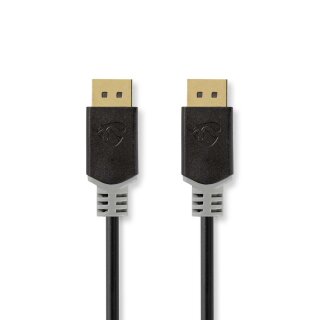 DisplayPort-Kabel | DisplayPort-Stecker  -  DisplayPort-Stecker | 2,0 m | Anthrazit