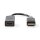 DisplayPort – HDMI-Kabel | DisplayPort-Stecker  -  HDMI™-Ausgang | 0,2 m | Anthrazit