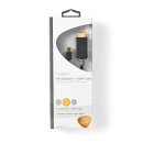 Mini DisplayPort - HDMI-Kabel | Mini DisplayPort-Stecker  -  HDMI™-Anschluss | 2,0 m | Anthrazit