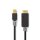 Mini DisplayPort - HDMI-Kabel | Mini DisplayPort-Stecker  -  HDMI™-Anschluss | 2,0 m | Anthrazit