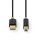 2m USB 2.0 Kabel USB A Stecker - B Stecker vergoldet Drucker Scanner 2 Meter PC