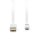 USB 2.0-Kabel | A-Stecker  -  Micro-B-Stecker | 1,0 m | Weiß