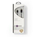 24 Karat Vergoldet I USB 2.0 Kabel | Stecker Typ C  -  Micro-B-Stecker | 1m | 480Mbps | 60 W