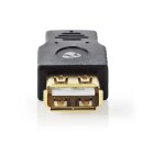 USB 2.0 Adapter | Micro-B-Stecker  -  A-Buchse