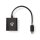 USB-Adapterkabel Typ C | Stecker Typ C  -  VGA-Buchse | 0,2 m | Anthrazit