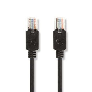 CAT5e UTP Netzwerkkabel | RJ45 (8P8C)-Stecker  -  RJ45 (8P8C)-Stecker | 10 m | Anthrazit