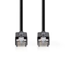 CAT5e UTP Netzwerkkabel | RJ45 (8P8C)-Stecker  -  RJ45 (8P8C)-Stecker | 10 m | Anthrazit