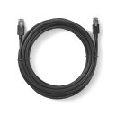 CAT6 F/UTP Netzwerkkabel | RJ45 (8P8C)-Stecker  -  RJ45 (8P8C)-Stecker | 15 m | Anthrazit