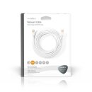 CAT6 S/FTP Netzwerkkabel  |  RJ45 (8P8C)-Stecker – RJ45 (8P8C)-Stecker  |  15 m  |  Weiß