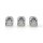 Cat5 UTP Netzwerk-Steckerset | RJ45-Stecker  -  Separater Knickschutz | 10 Stück | Grau