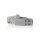Cat5 UTP Netzwerk-Steckerset | RJ45-Stecker  -  Separater Knickschutz | 10 Stück | Grau