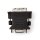 DVI-zu-VGA-Adapter | DVI-I 24 + 5-poliger Stecker - VGA-Buchse | Schwarz