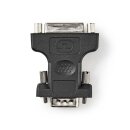 VGA-zu-DVI-Adapter | VGA-Stecker - DVI-I 24 + 5-polige Buchse | Schwarz