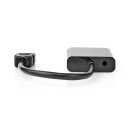 VGA Buchse + 3,5mm Aux / HDMI Stecker Adapter Kabel 0,2m