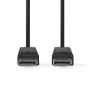 DisplayPort-Kabel 1.2 | DisplayPort-Stecker - DisplayPort-Stecker | 2,0 m | Schwarz