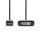 DisplayPort - DVI-Kabel | DisplayPort-Stecker - DVI-D 24 + 1-polige Buchse | 0,2 m | Schwarz