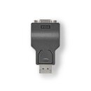 DisplayPort – VGA-Adapter | DisplayPort-Stecker - VGA-Buchse | Schwarz