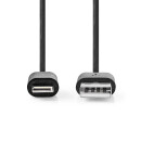 1m USB 2.0 Kabel -> USB A Stecker für Apple...