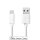 Daten- und Ladekabel | Apple Lightning - USB-A-Stecker | 1,0 m | Weiß