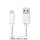 Daten- und Ladekabel | Apple Lightning - USB-A-Stecker | 2,0 m | Weiß