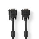 VGA-Kabel | VGA-Stecker - VGA-Stecker | 2,0 m | Schwarz