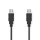 USB 2.0-Kabel | A-Stecker - A-Stecker | 2,0 m | Schwarz