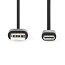 10cm USB 2.0 Kabel -> USB A Stecker auf USB TYP C...