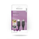 USB 2.0 Kabel | Stecker Typ C - Micro B Stecker | 1m 480 Mbps 60W