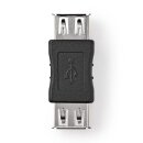 USB 2.0 Adapter | A-Buchse - A-Buchse | Schwarz