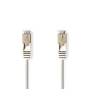 Cat 5e SF/UTP Netzwerkkabel | RJ45 (8P8C)-Stecker - RJ45 (8P8C)-Stecker | 1,5 m | Grau