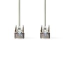 Cat 5e SF/UTP Netzwerkkabel | RJ45 (8P8C)-Stecker - RJ45 (8P8C)-Stecker | 1,5 m | Grau