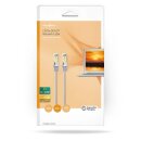 Cat 5e SF/UTP Netzwerkkabel | RJ45 (8P8C)-Stecker - RJ45 (8P8C)-Stecker | 3,0 m | Grau