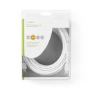 CAT6 S/FTP Netzwerkkabel  |  RJ45 (8P8C)-Stecker – RJ45 (8P8C)-Stecker  |  10 m  |  Weiß