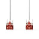CAT6 S/FTP Netzwerkkabel  |  RJ45 (8P8C)-Stecker – RJ45 (8P8C)-Stecker  |  5,0 m  |  Weiß