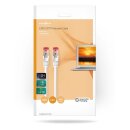 CAT6 S/FTP Netzwerkkabel  |  RJ45 (8P8C)-Stecker – RJ45 (8P8C)-Stecker  |  5,0 m  |  Weiß
