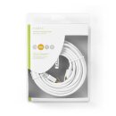 CAT6 S/FTP Netzwerkkabel  |  RJ45 (8P8C)-Stecker – RJ45 (8P8C)-Stecker  |  7,5 m  |  Weiß