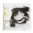 DVI-Kabel | DVI-D 24 +1-polige Buchse  -  DVI-D 24 +1-polige Buchse | 2,0 m | Schwarz