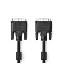 DVI-Kabel | DVI-D 24 +1-polige Buchse  -  DVI-D 24 +1-polige Buchse | 2,0 m | Schwarz