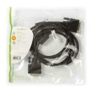 DVI-Kabel | DVI-D 24 +1-polige Buchse  -  DVI-D 24 +1-polige Buchse | 2,0 m | Schwarz