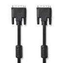 DVI-Kabel | DVI-D 24 +1-polige Buchse  -  DVI-D 24 +1-polige Buchse | 3,0 m | Schwarz