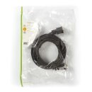 DVI-Kabel | DVI-D 24 +1-polige Stecker  -  DVI-D 24 +1-polige Stecker | 5,0 m | Schwarz